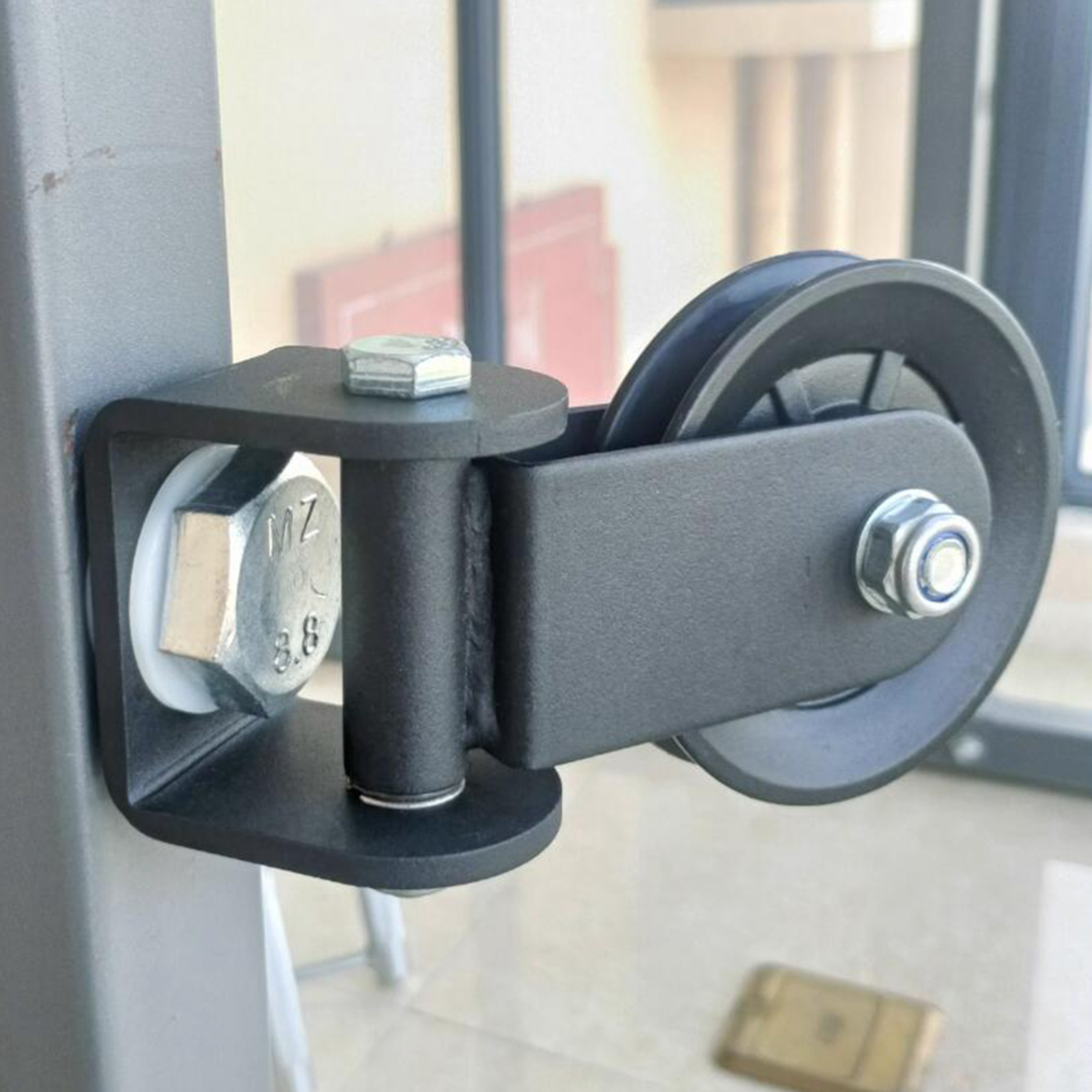 Landmine Barbell Attachment - Gym Pulley Block Fixed Pulley Wheel