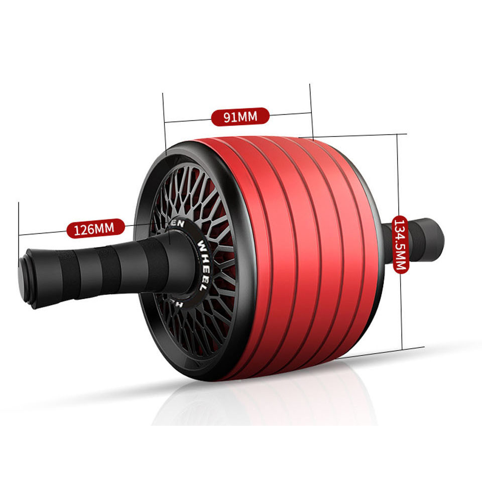 Ab Roller Wheel Muscle Exercis - Crossfit Equipment ulasan dan harga