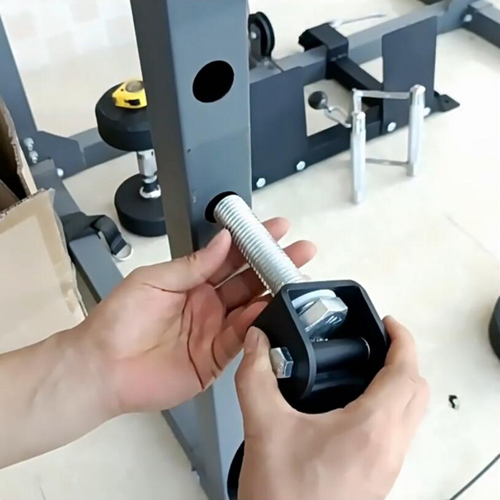 Gym Pulley Block Fixed Pulley  - Landmine Barbell Attachment ulasan dan harga