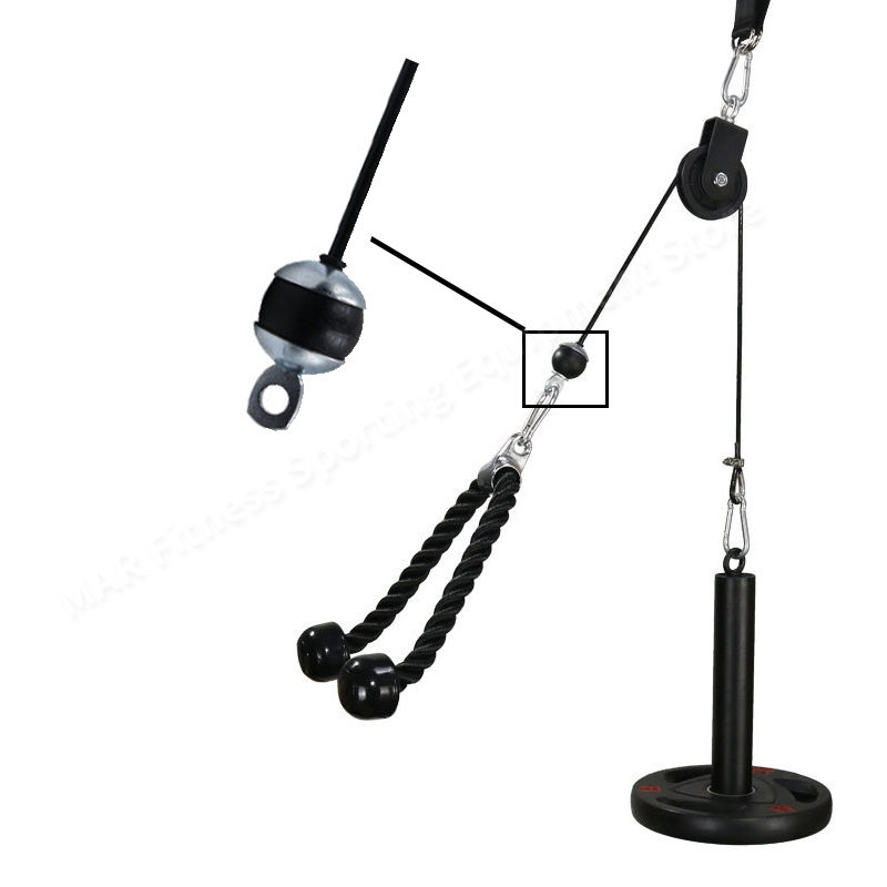 10 pieces Steel Wire Accessori - Landmine Barbell Attachment ulasan dan harga