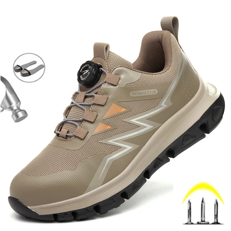 New Fashion Men Safety Shoes S - Crossfit Male ulasan dan harga