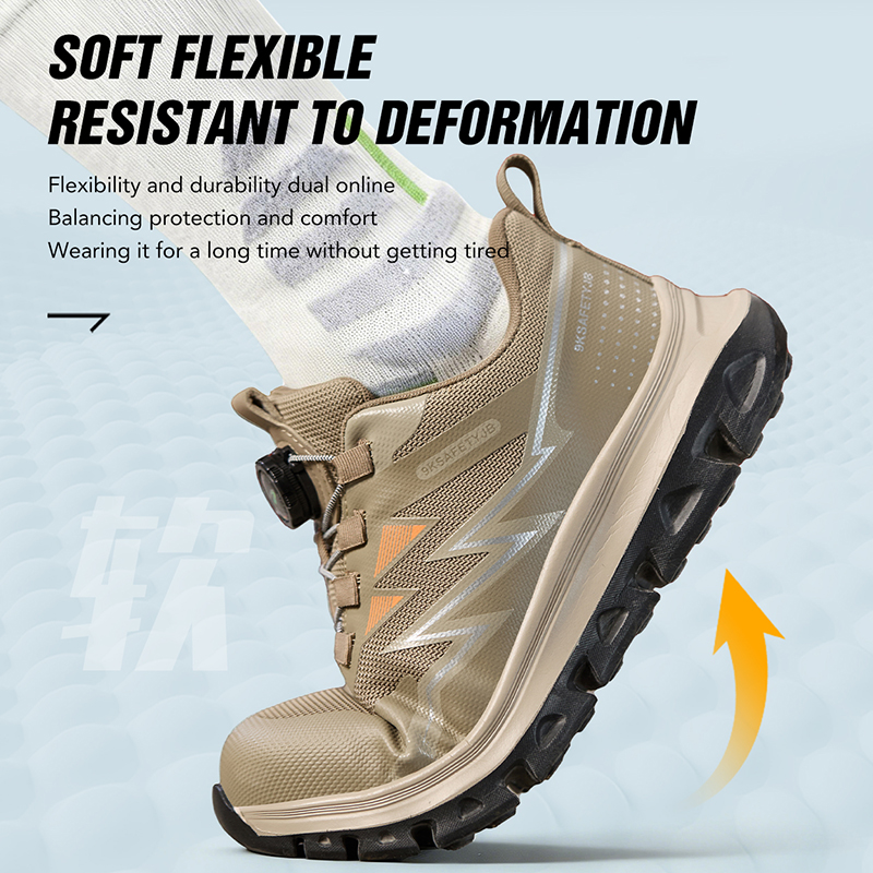 New Fashion Men Safety Shoes S - Crossfit Male ulasan dan harga